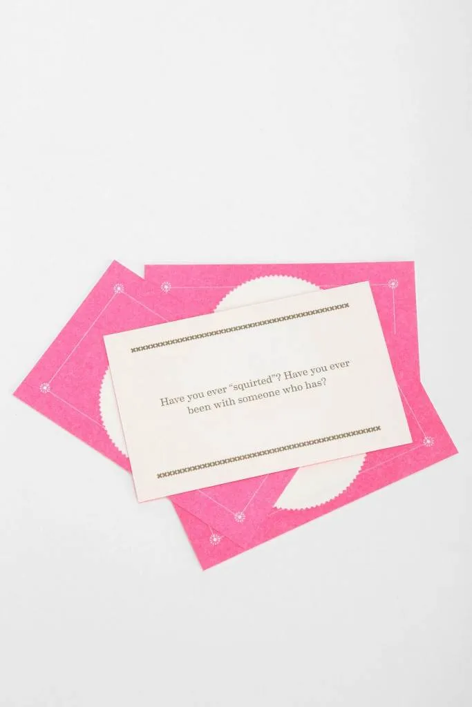 100 Questions about Sex Conversation Cards