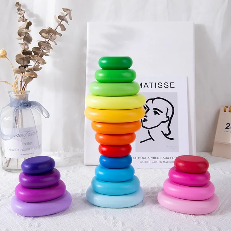 20Pcs Rainbow Balance Stacking Toy