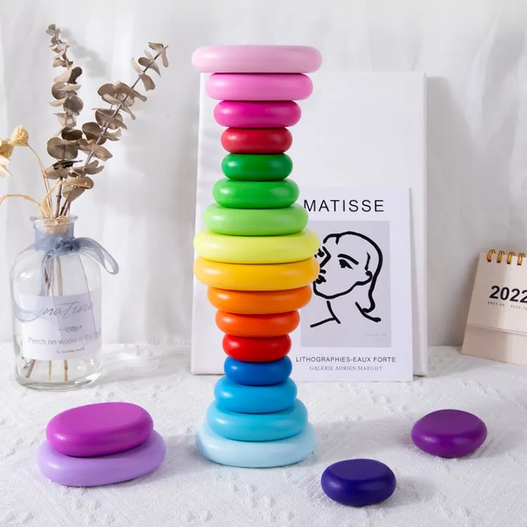 20Pcs Rainbow Balance Stacking Toy