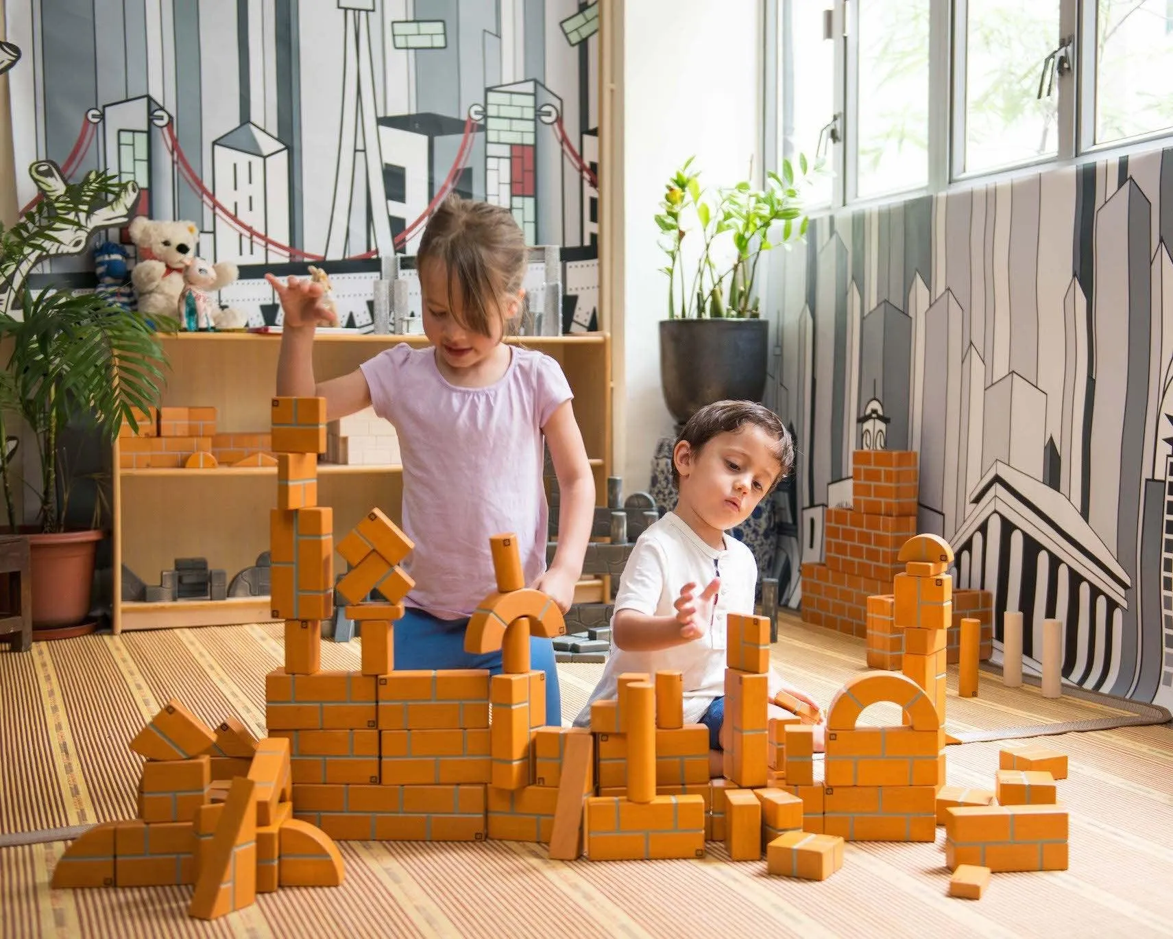 24-piece Unit Bricks set (extension to 100-piece set)