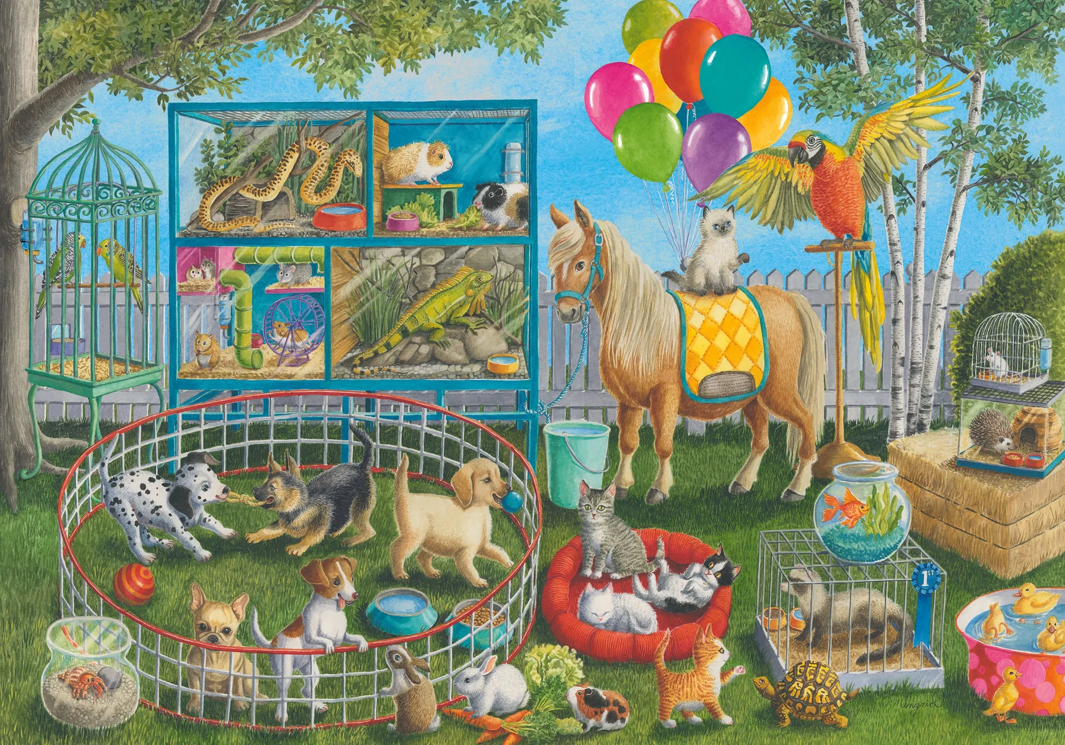 35 PC Pet Fair Fun Puzzle