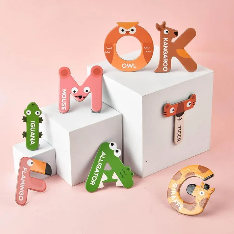 Animal Alphabet Magnets 26pcs