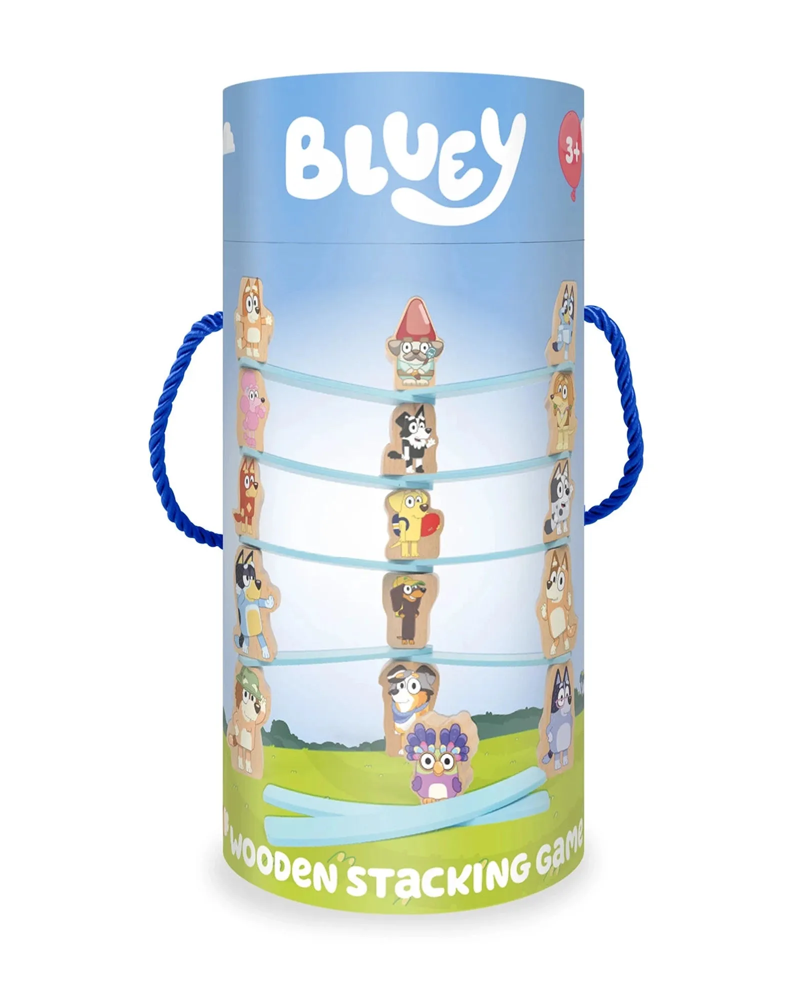 Bluey Wooden Stacking Game