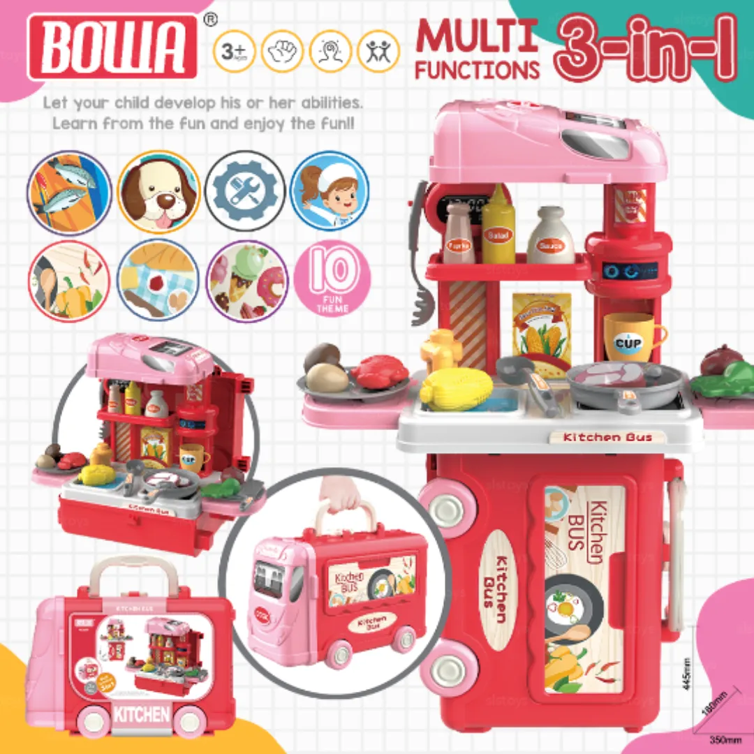 BOWA 3 in 1 Kitchen Bus 3 