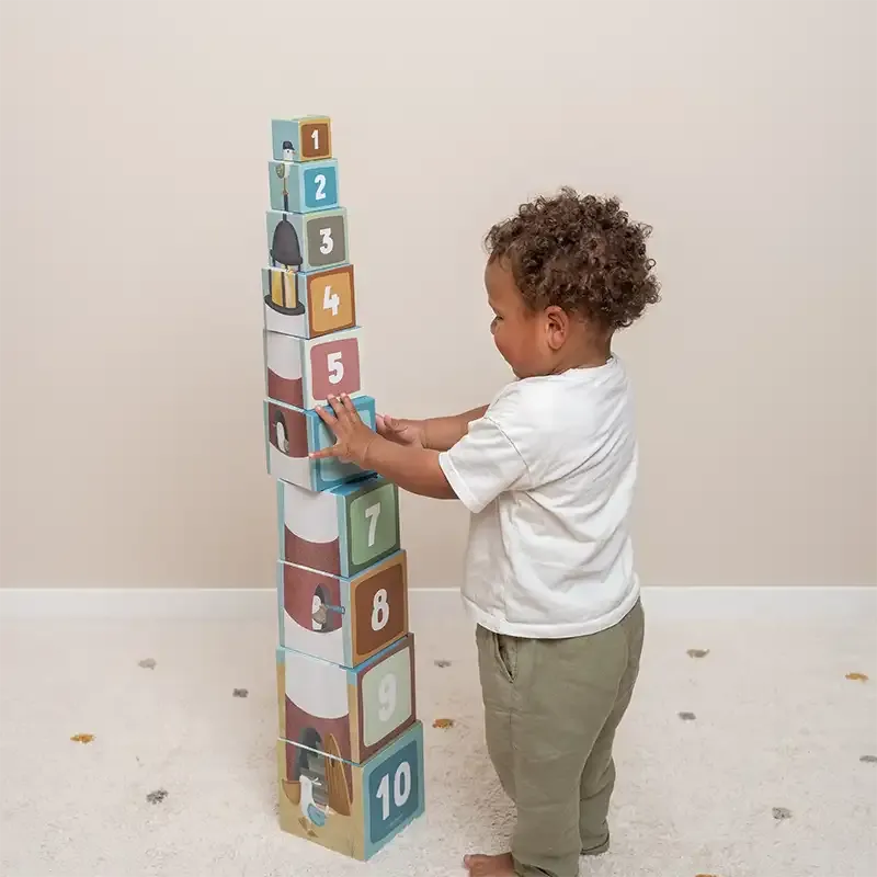 Building Cube Blocks Cardboard - Sailor Bay