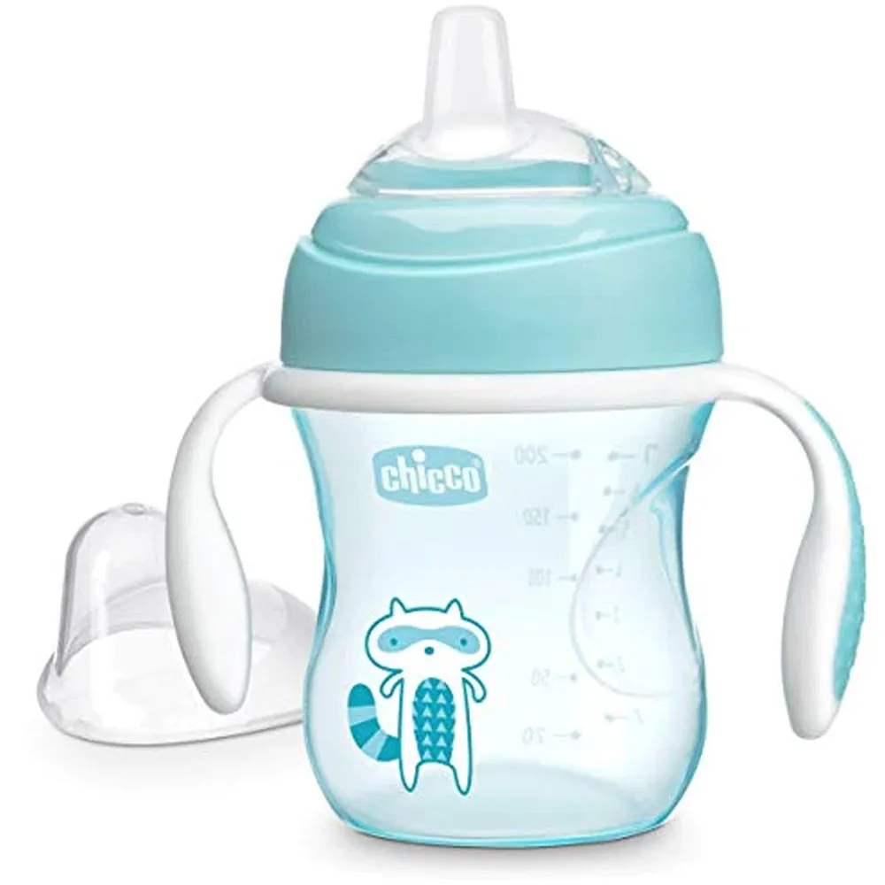 Chicco Blue Transition Cup- 200ml (Print May Vary)