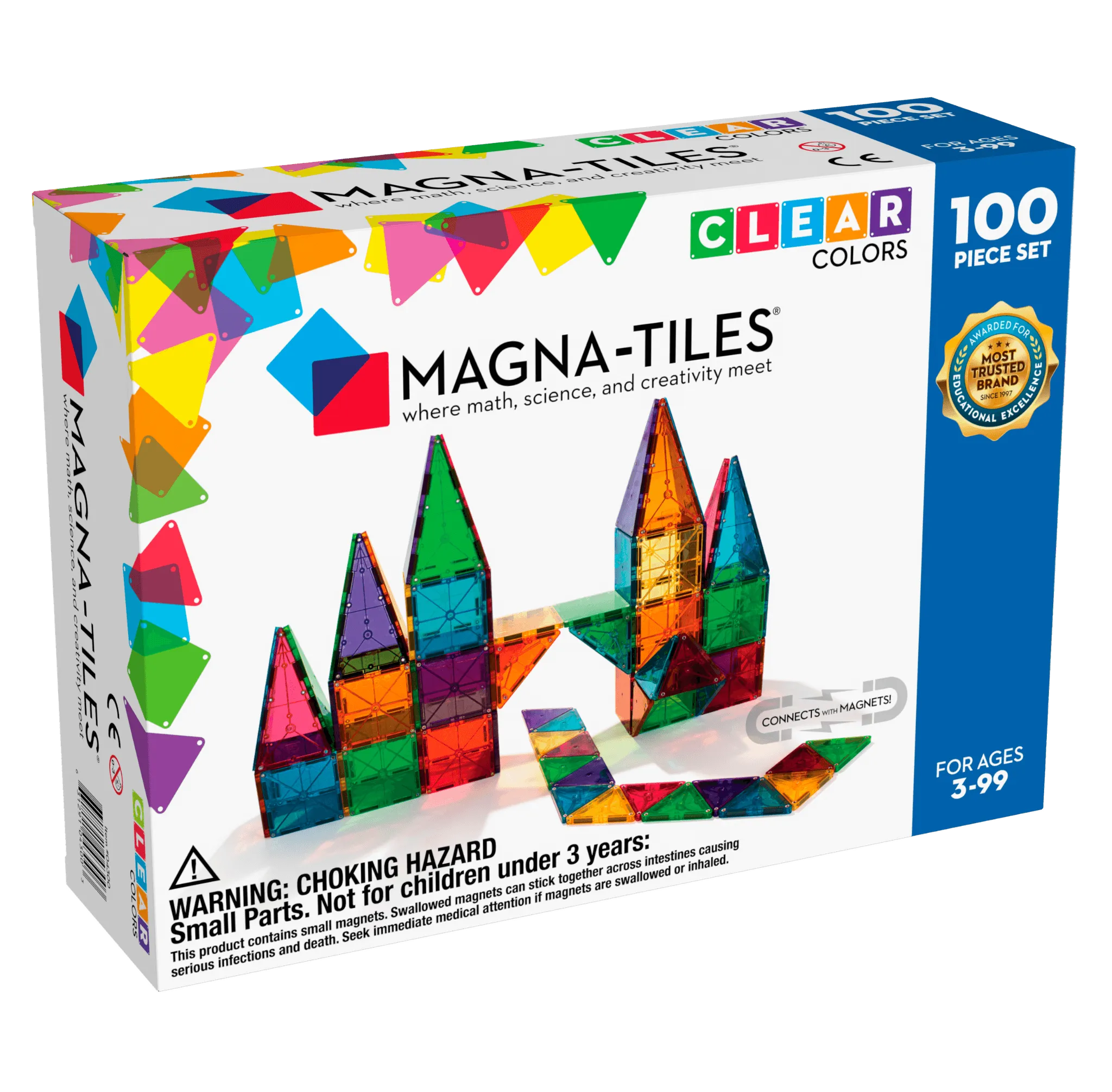 Classic Magna-Tiles | 100 pc