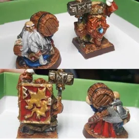 Custom miniature painting service, made to order geeky gifts for RPG fans