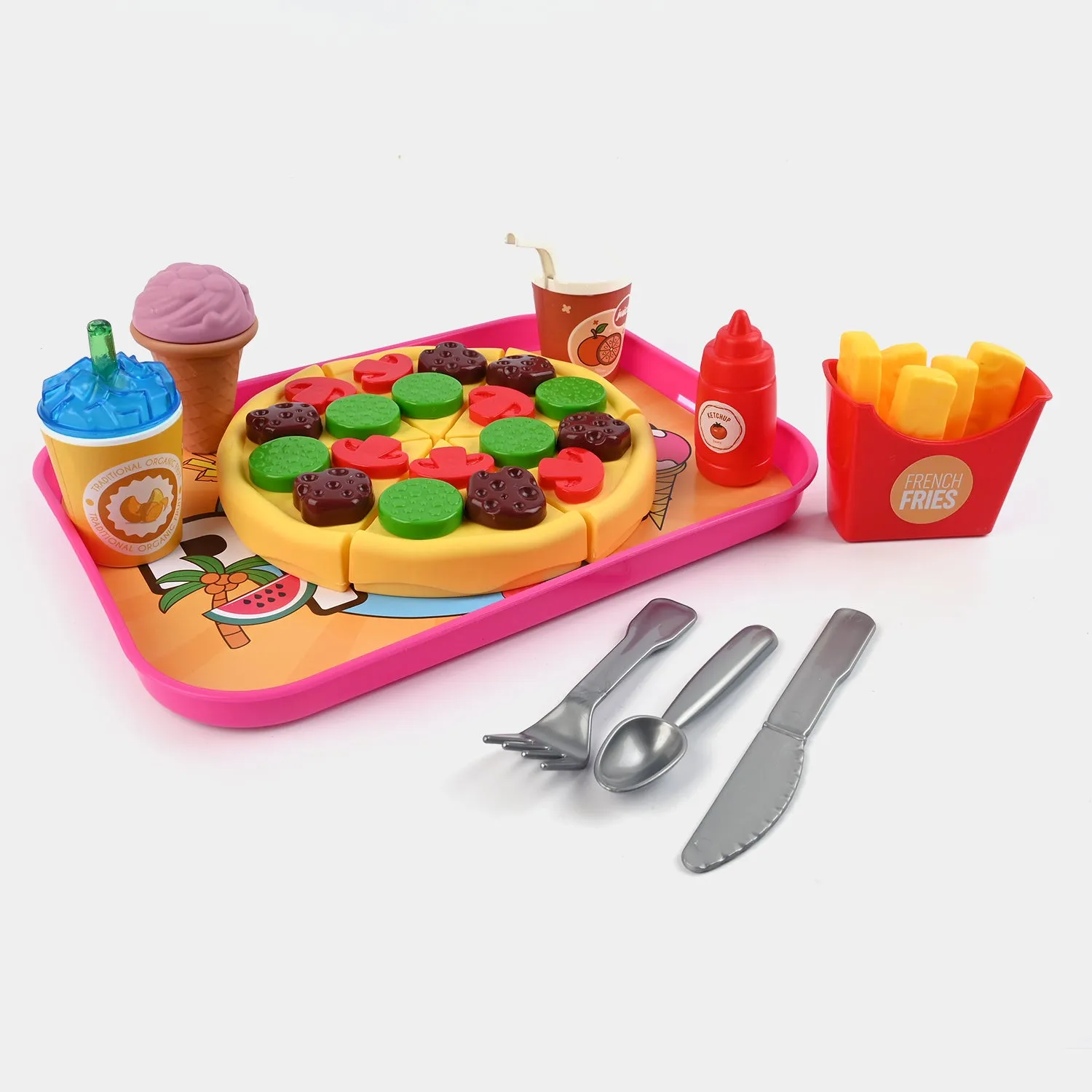 Cutting Pizza Play Set Toy