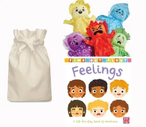 Emotions Sensory Puppet Story Sack with Hand Puppets