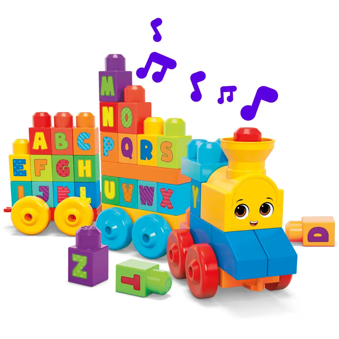 Fisher-Price MEGA Bloks ABC Musical Train Set