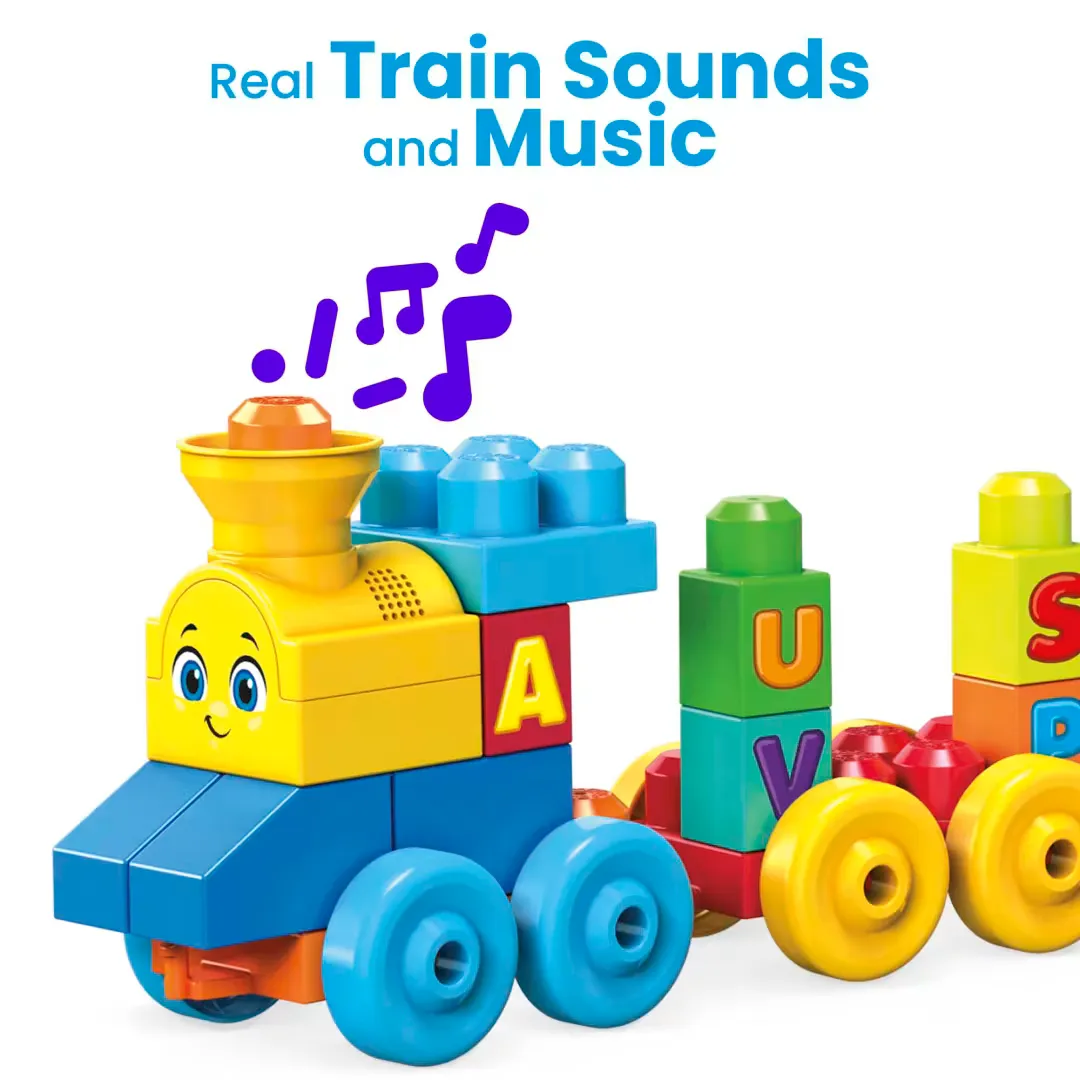 Fisher-Price MEGA Bloks ABC Musical Train Set