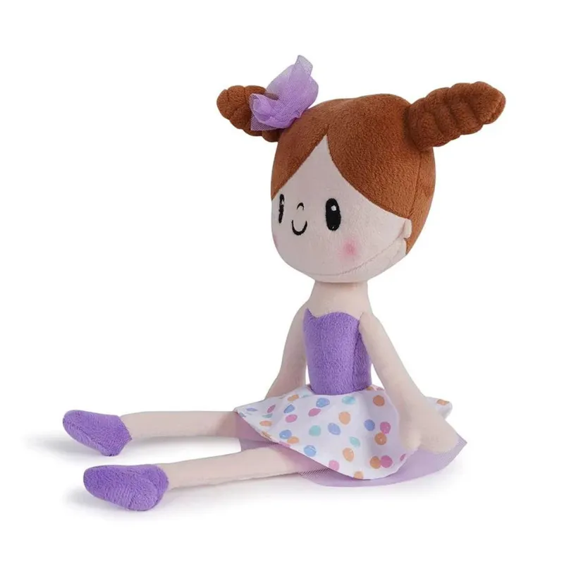 Girlfriend Iris in Purple Dress Soft Toy