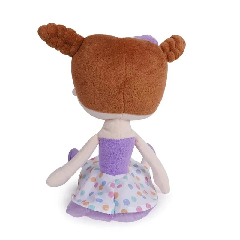 Girlfriend Iris in Purple Dress Soft Toy