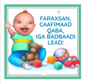 Happy, Healthy, Lead-Free Me! Children's Board Book in Somali