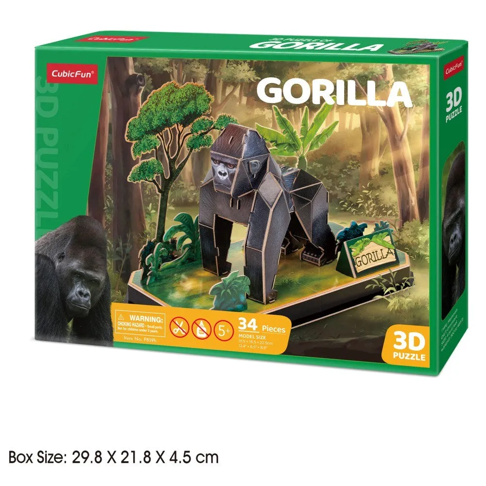 Holdson Animal Pals Gorilla 3D Puzzle