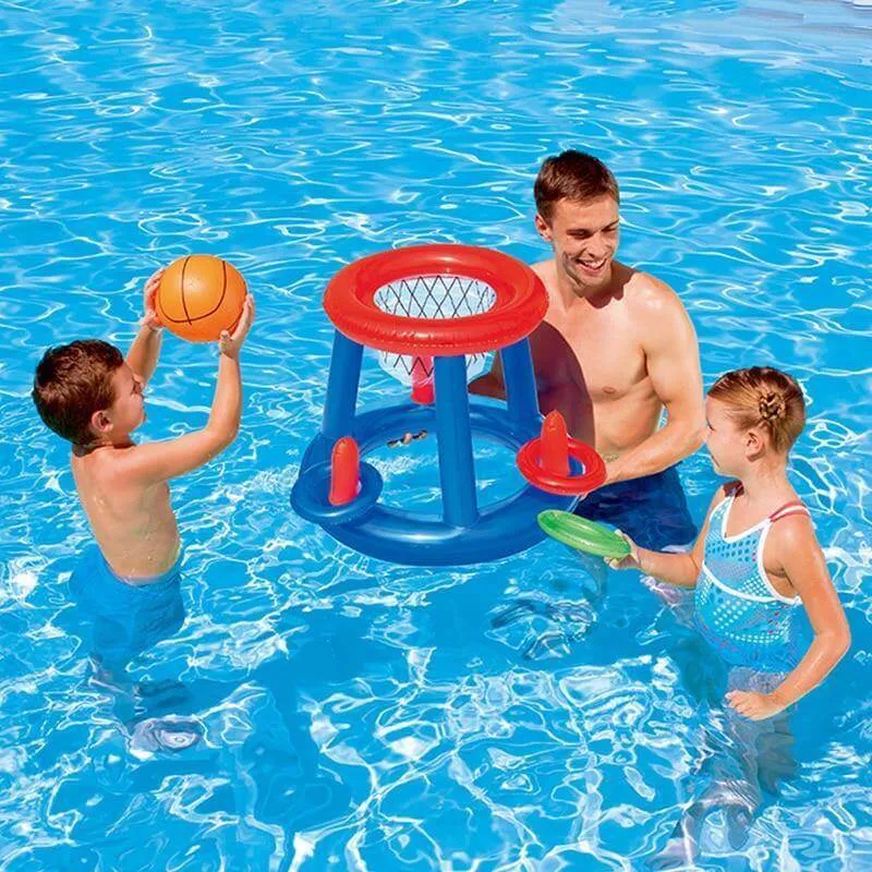 Inflatable Pool Party Fun Volleyball Float