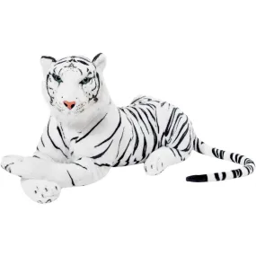 Large White Tiger Soft Plush Toy