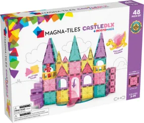 Magna-Tiles® Castle DLX   MicroMAGS 48 Piece Set