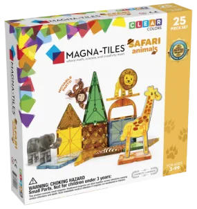 Magna-Tiles Safari Animals 25 Piece Set