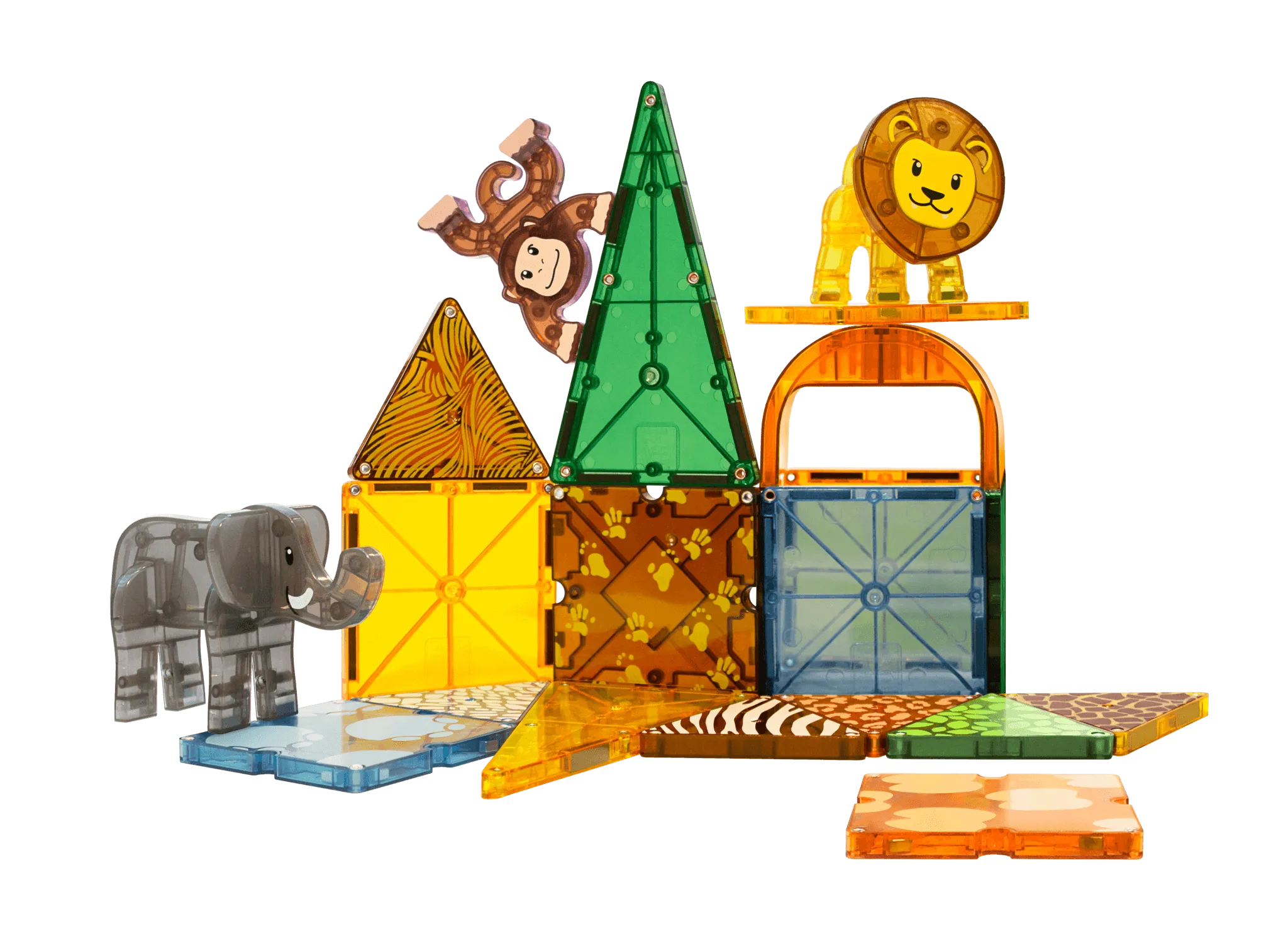 Magna-Tiles Safari Animals 25pc Set