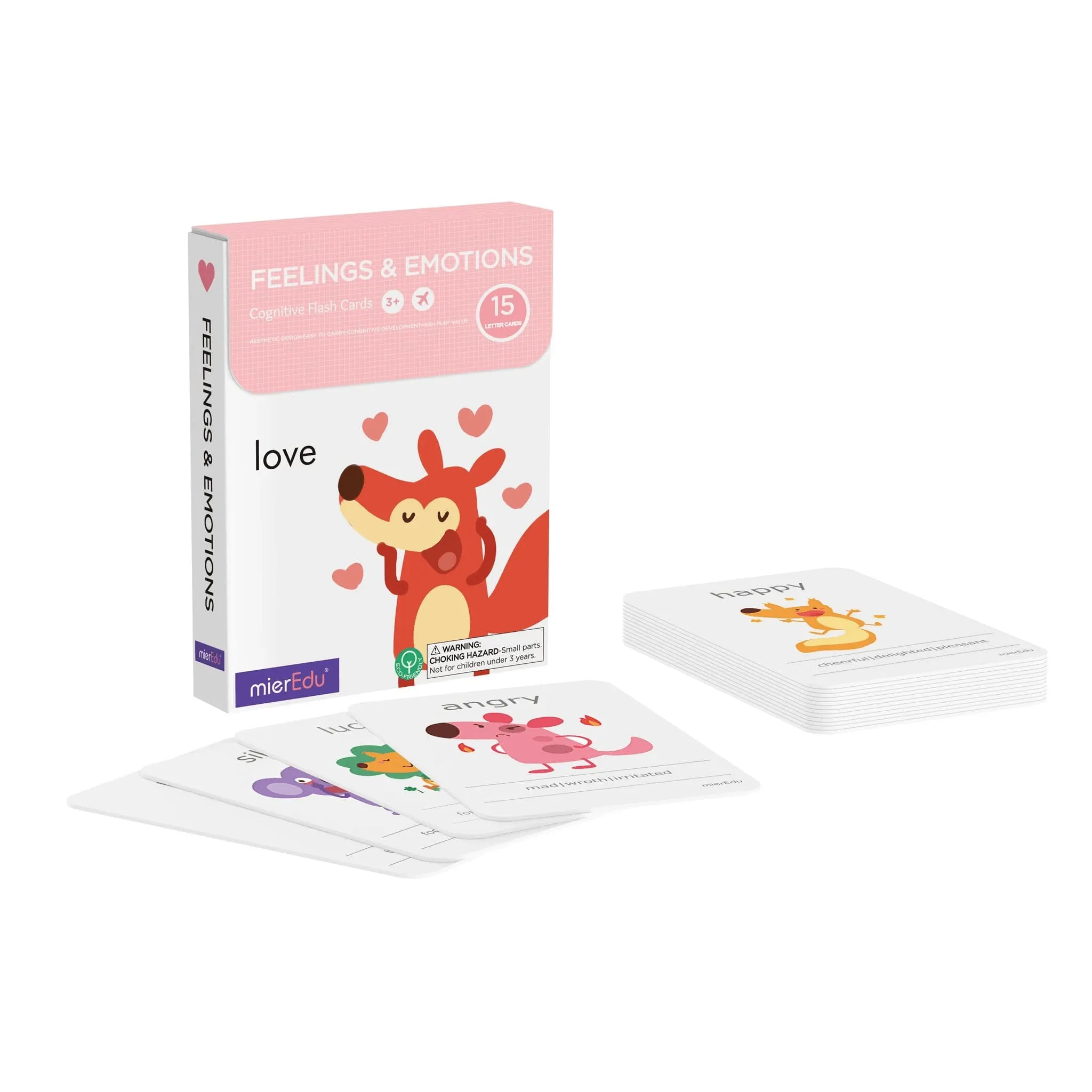 Mieredu Cognitive Flash Cards - Feelings & Emotions