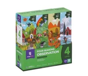 MierEdu Growth Puzzle Level 4-Four Seasons Observation 3yrs  