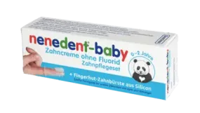 NENEDENT-baby toothpaste without fluoride dental care set