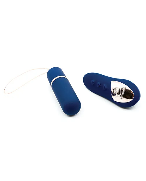 Nu Sensuelle Remote Control Wireless Bullet Plus - Navy Blue