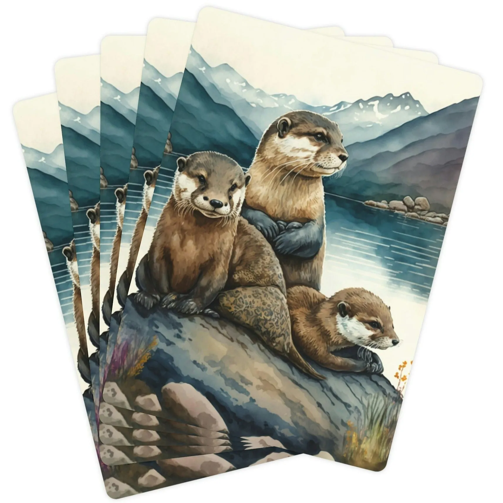 Otter Poker Playing Cards