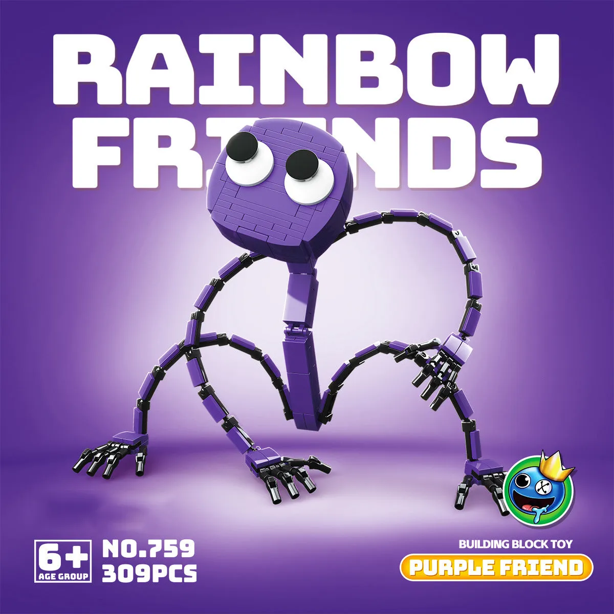 Rainbow Friends MOC Building Blocks