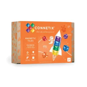 Rainbow Square Pack 42 pc - Connetix Tiles