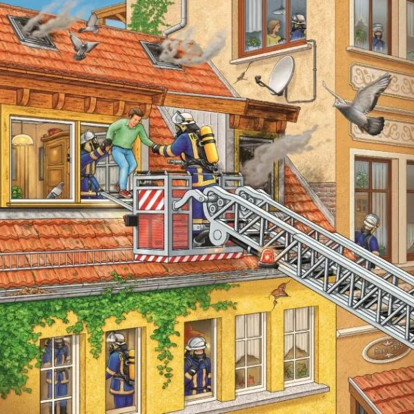 Ravensburger Fire Brigade Run Puzzle 3x49pc