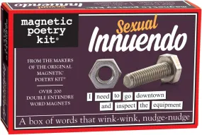 Sexual Innuendo Magnetic Poetry Kit