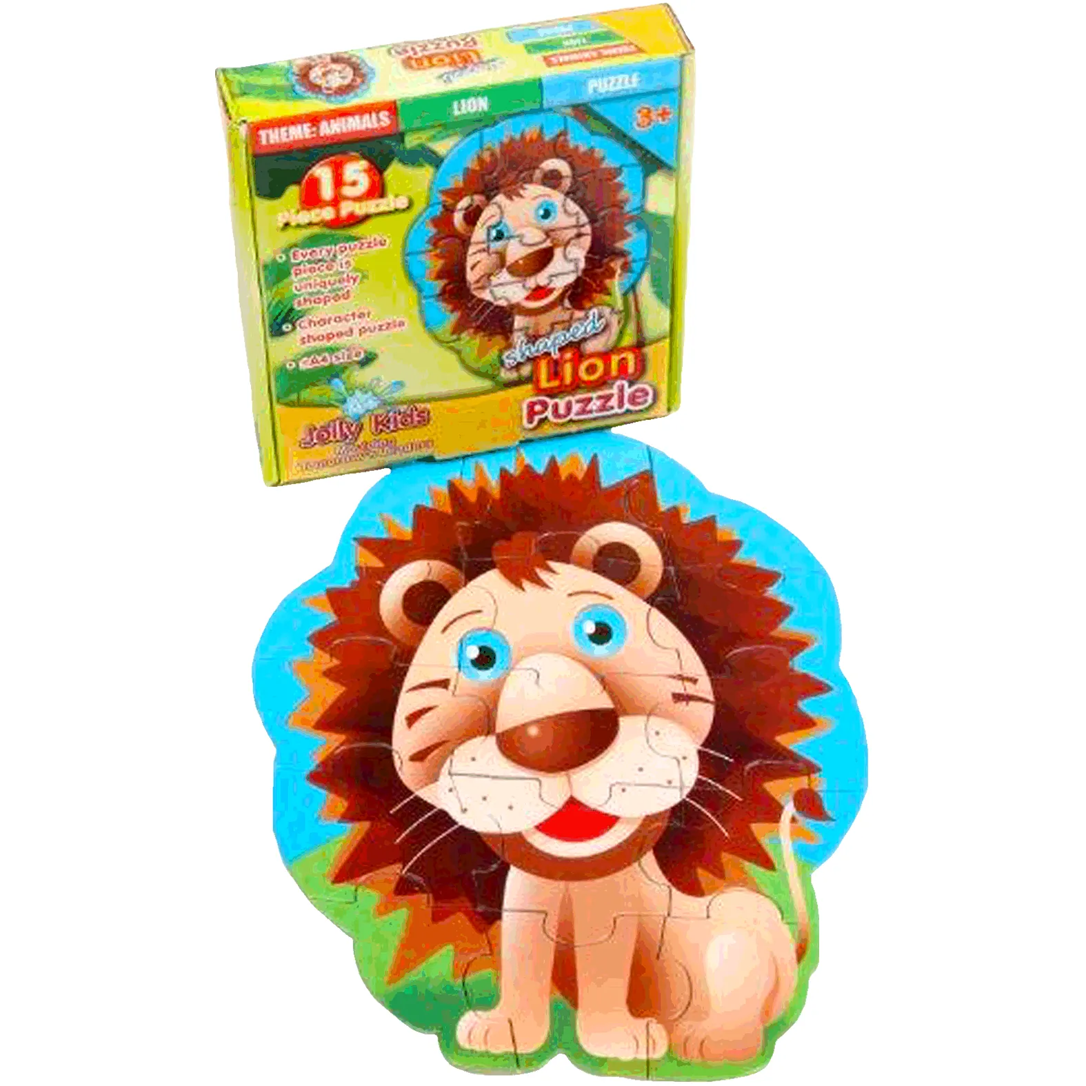 Shaped Puzzle: Lion 15 piece