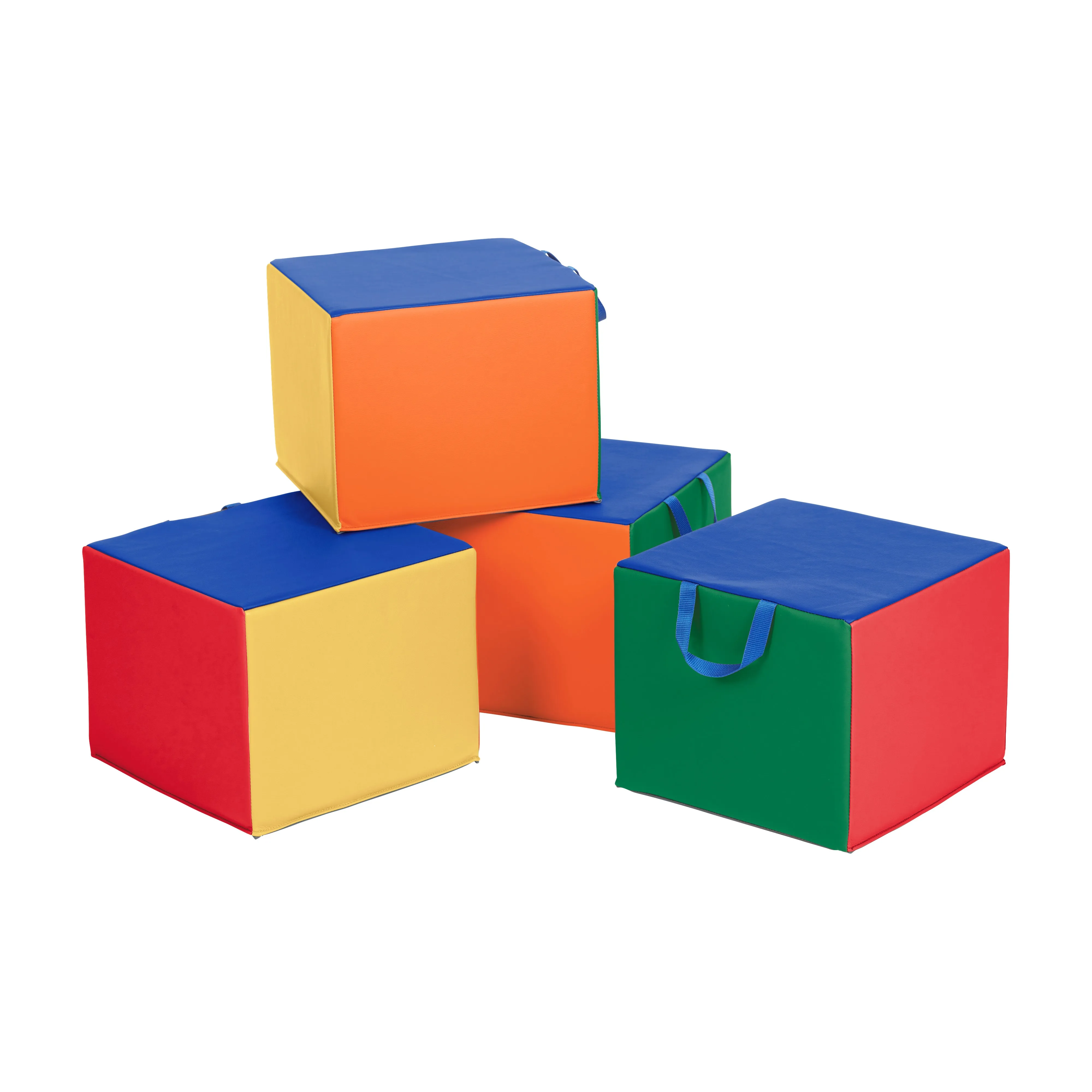 SoftZone Children's Cozy Cubes, Flexible Seating, 4-Pack