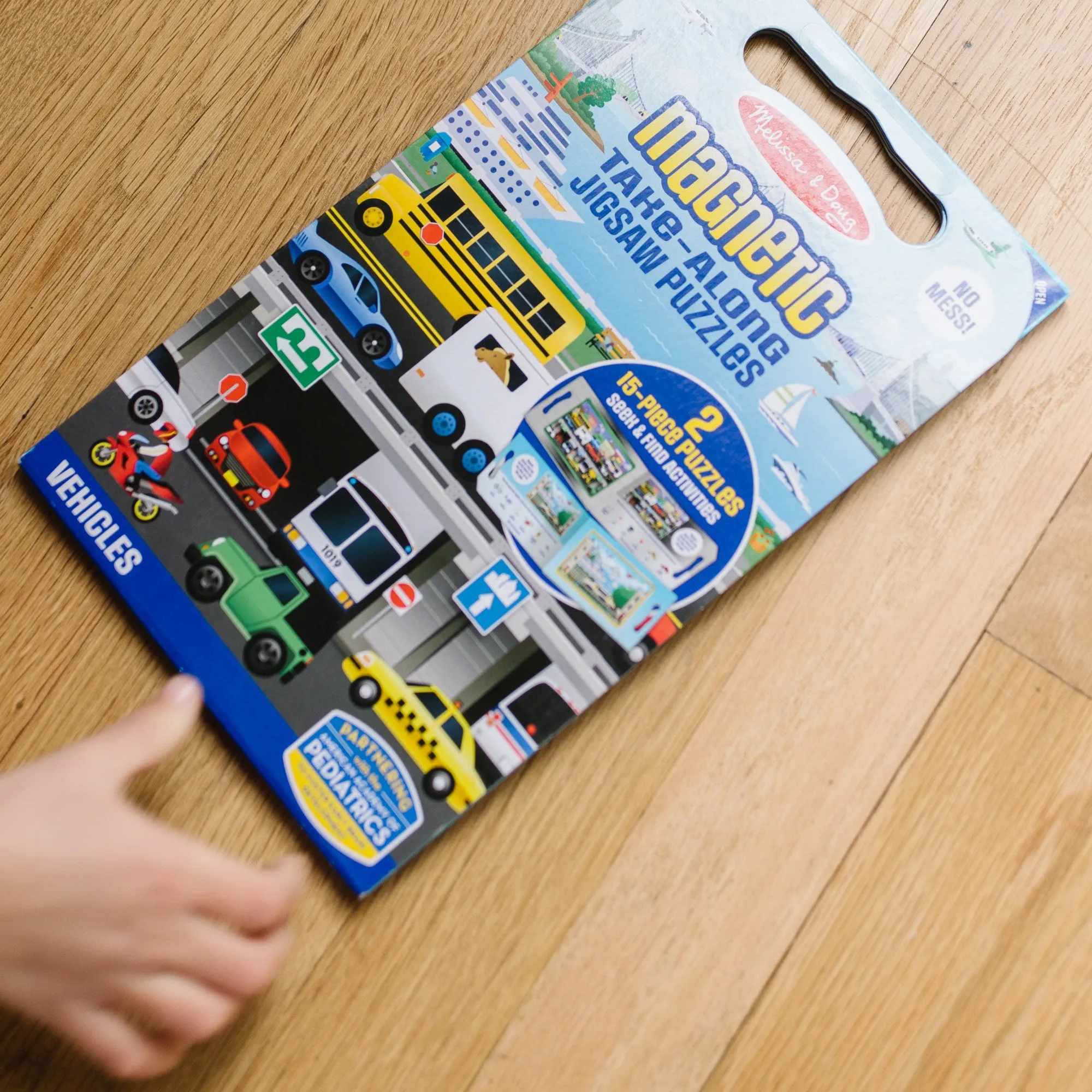 Take-Along Magnetic Jigsaw Puzzles – Vehicles