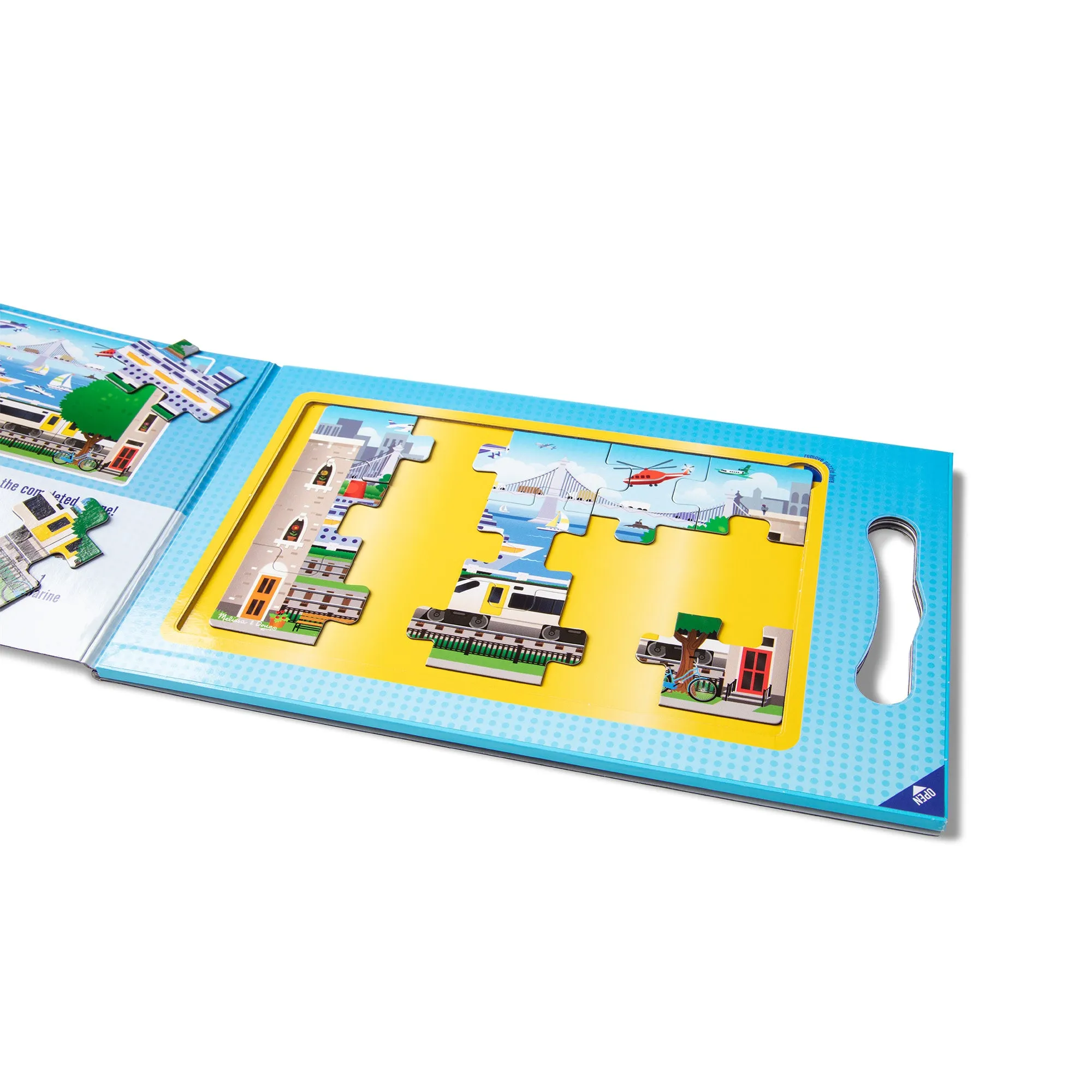 Take-Along Magnetic Jigsaw Puzzles – Vehicles