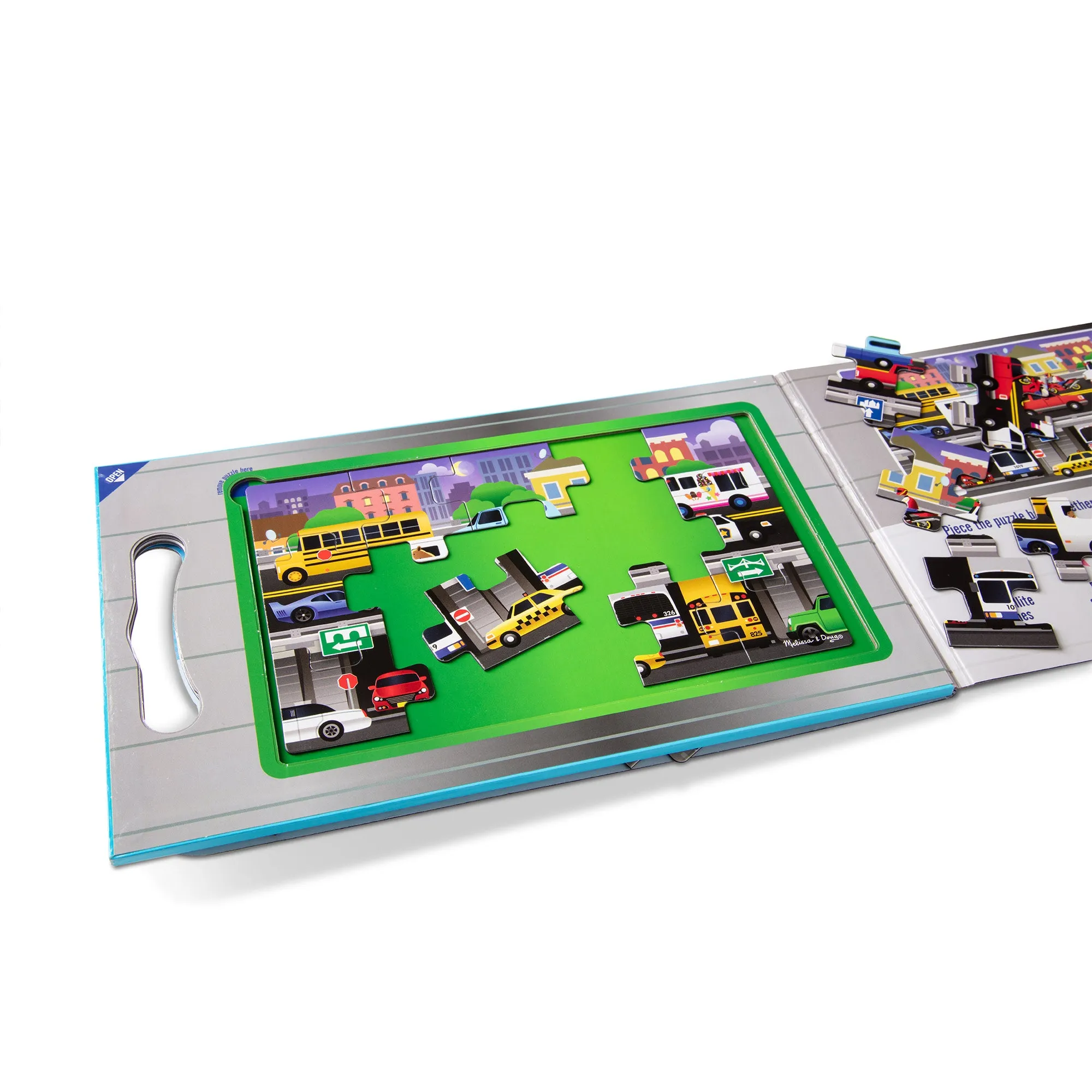 Take-Along Magnetic Jigsaw Puzzles – Vehicles