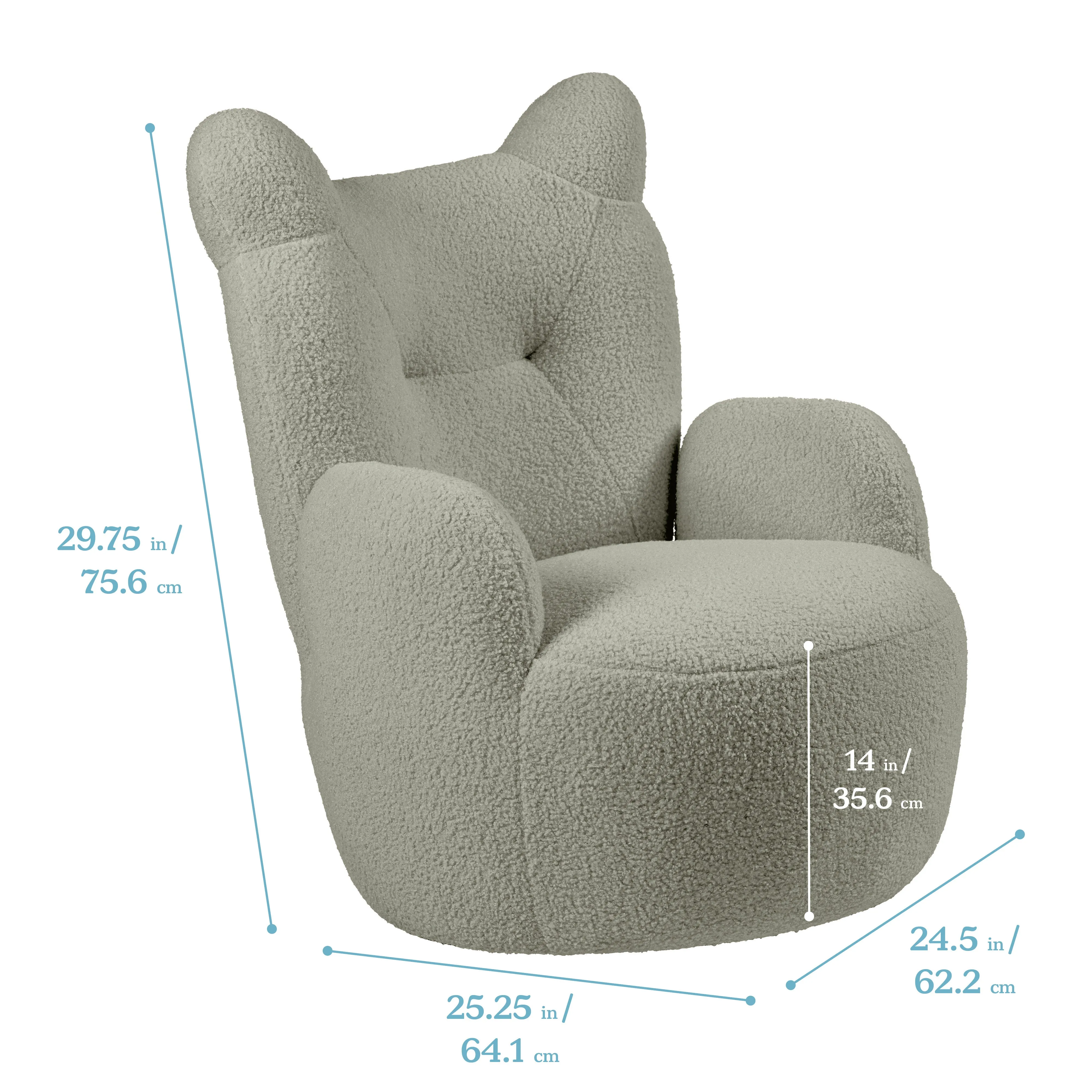 Teddy Chair, Kids Furniture