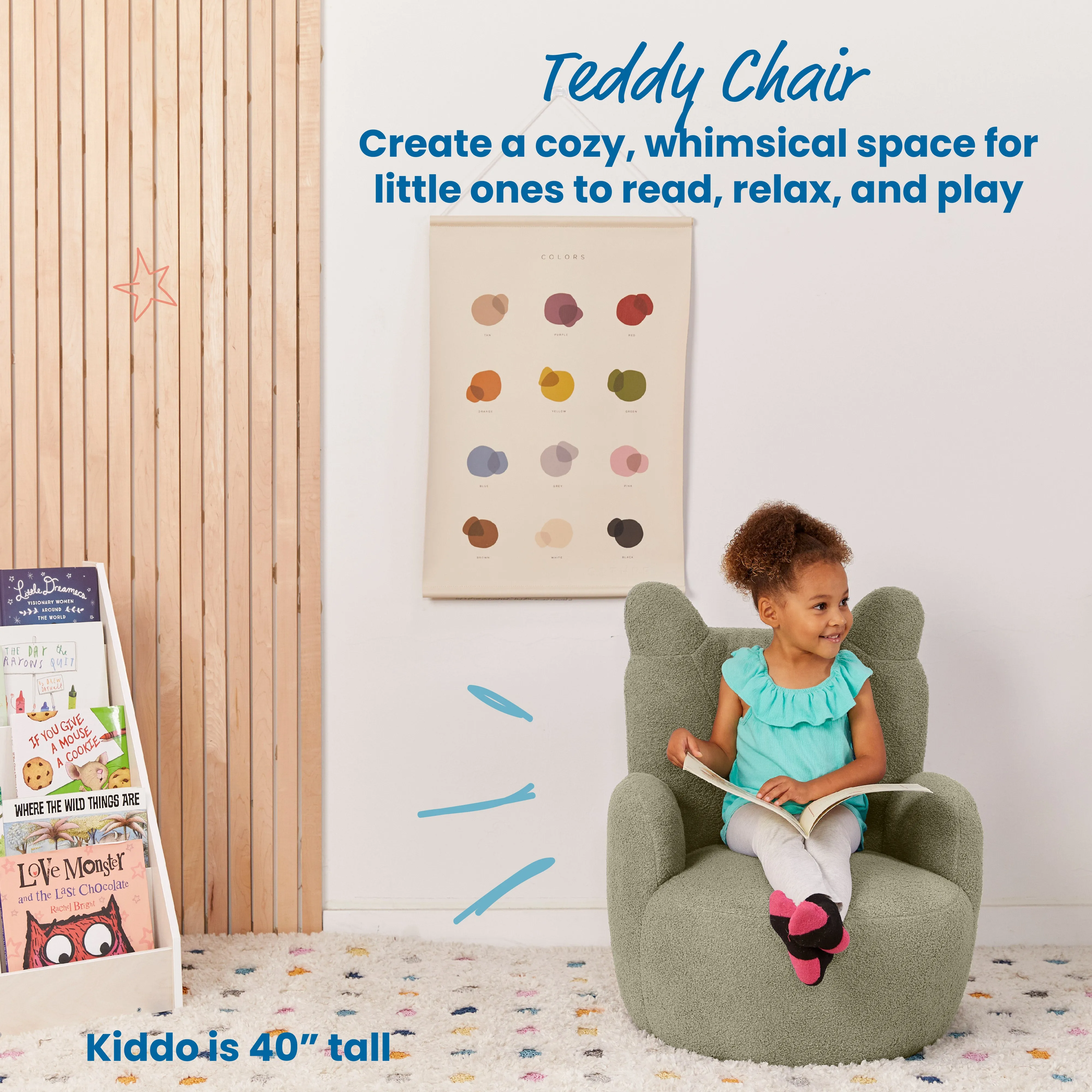 Teddy Chair, Kids Furniture