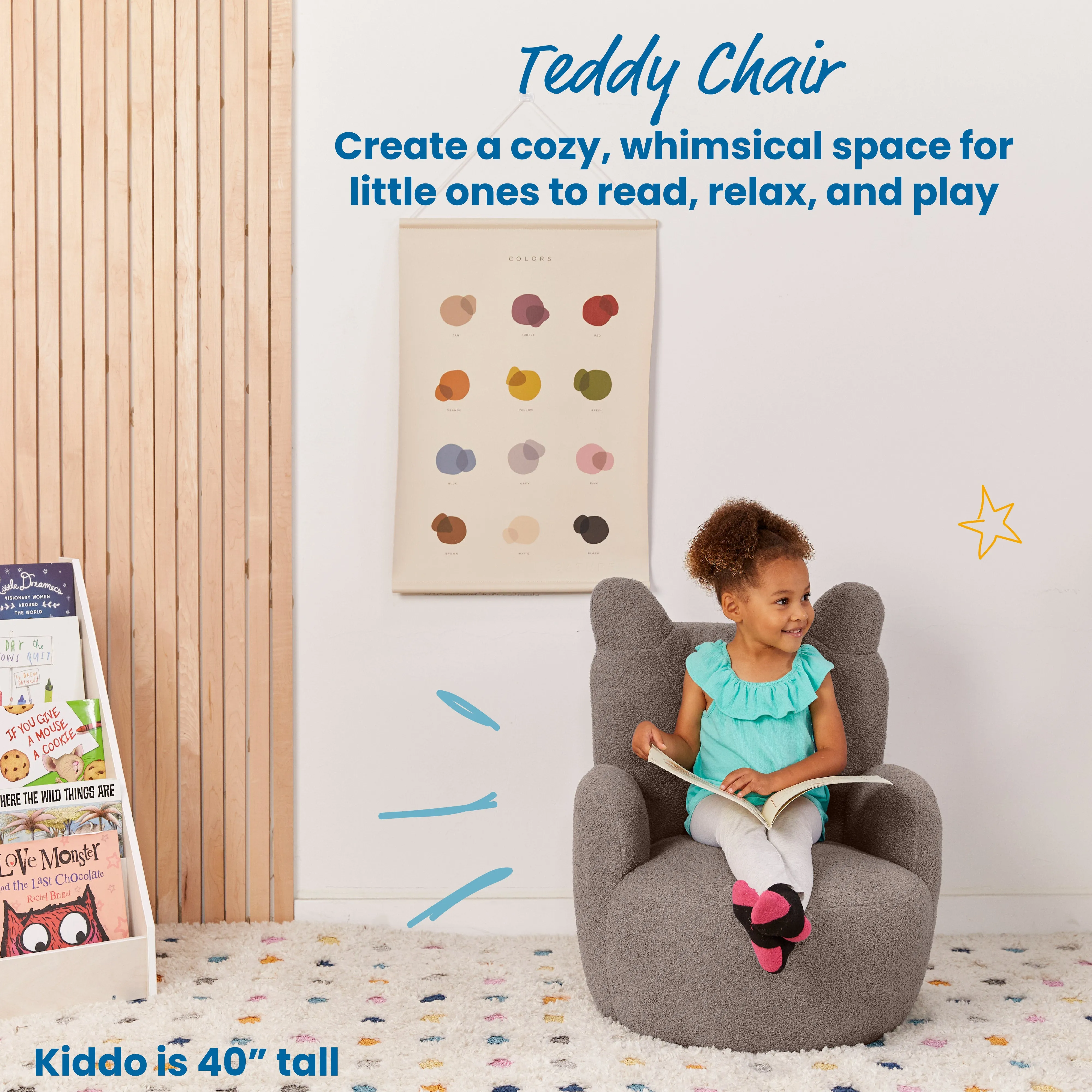 Teddy Chair, Kids Furniture