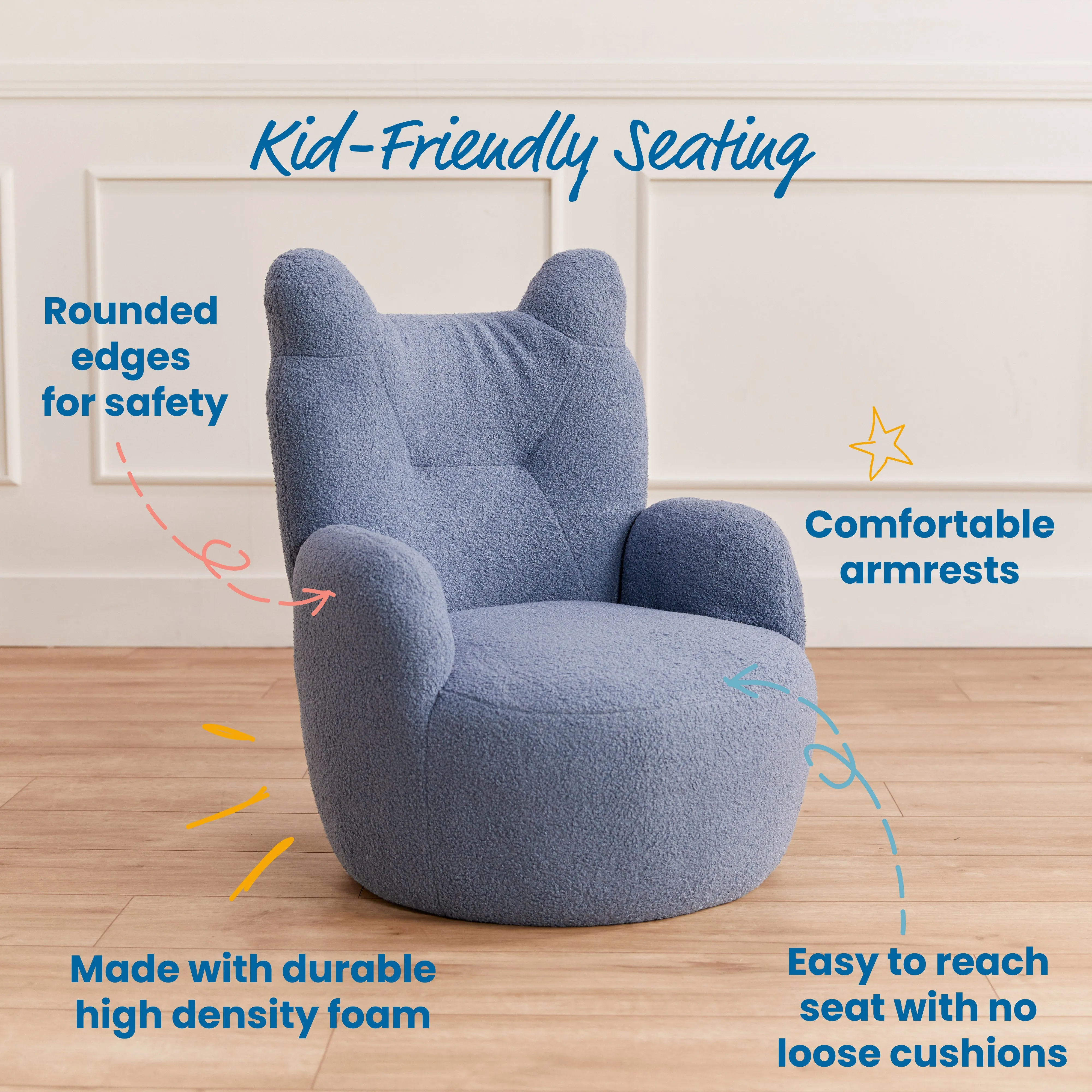 Teddy Chair, Kids Furniture