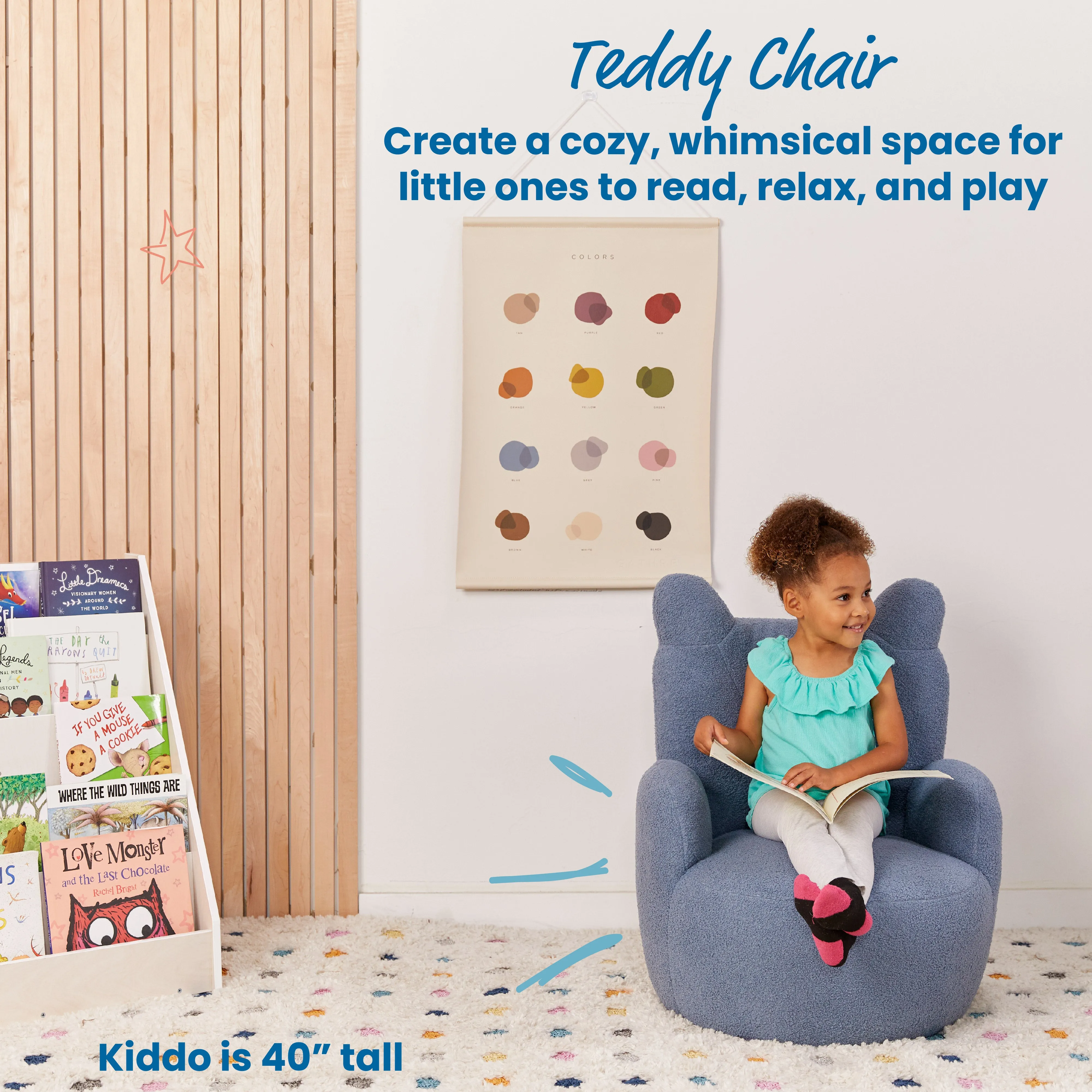 Teddy Chair, Kids Furniture