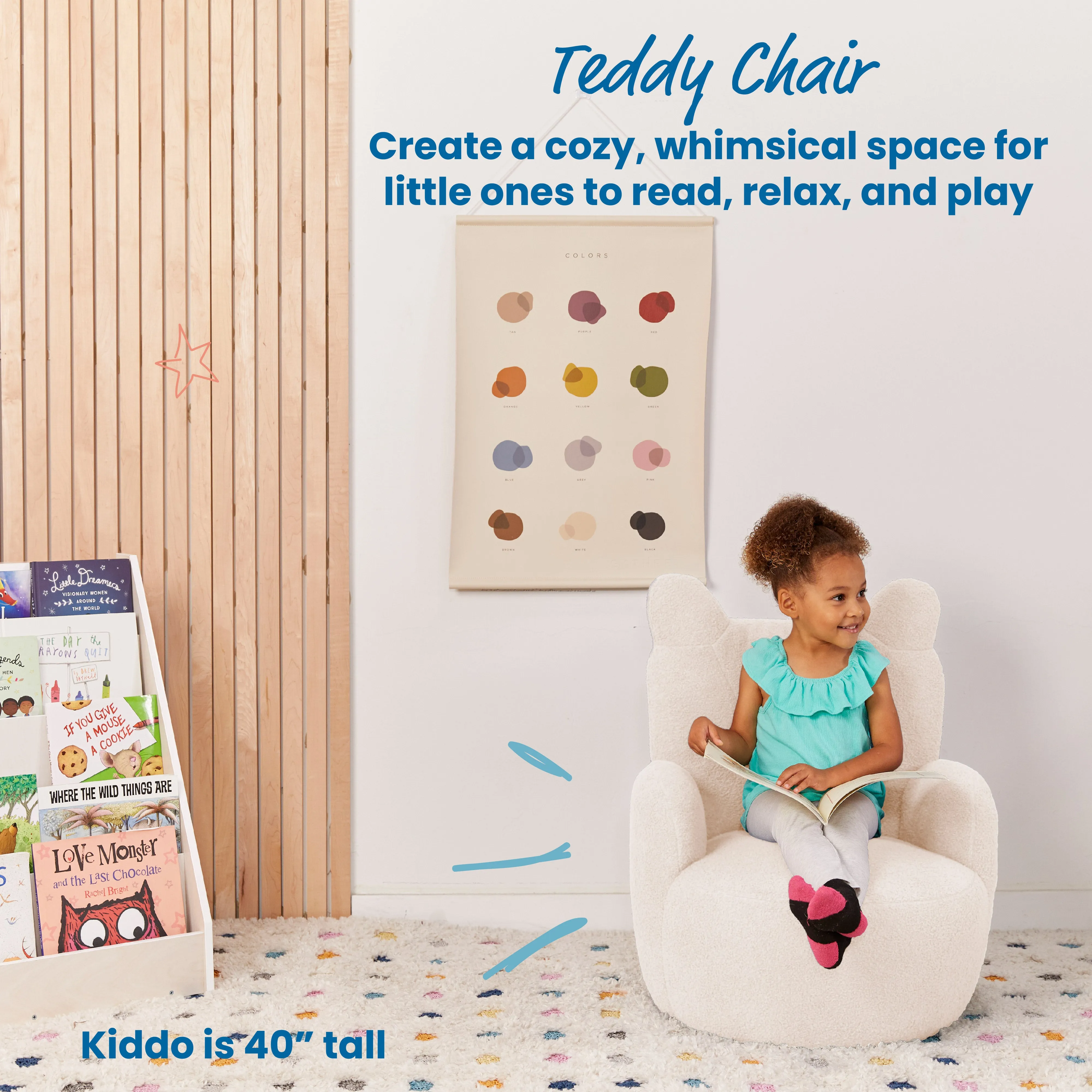 Teddy Chair, Kids Furniture