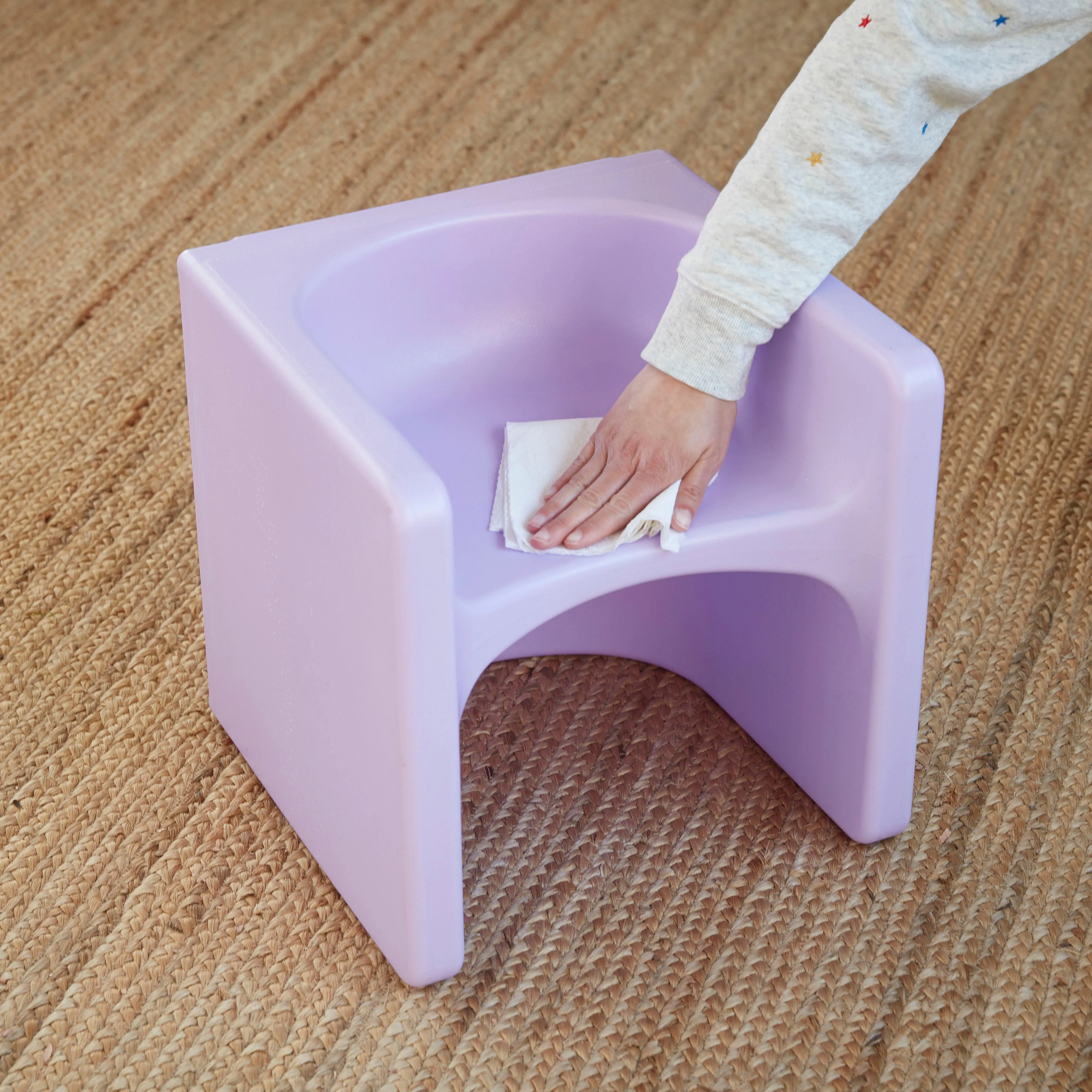 Tri-Me 3-In-1 Cube Chair, Kids Furniture