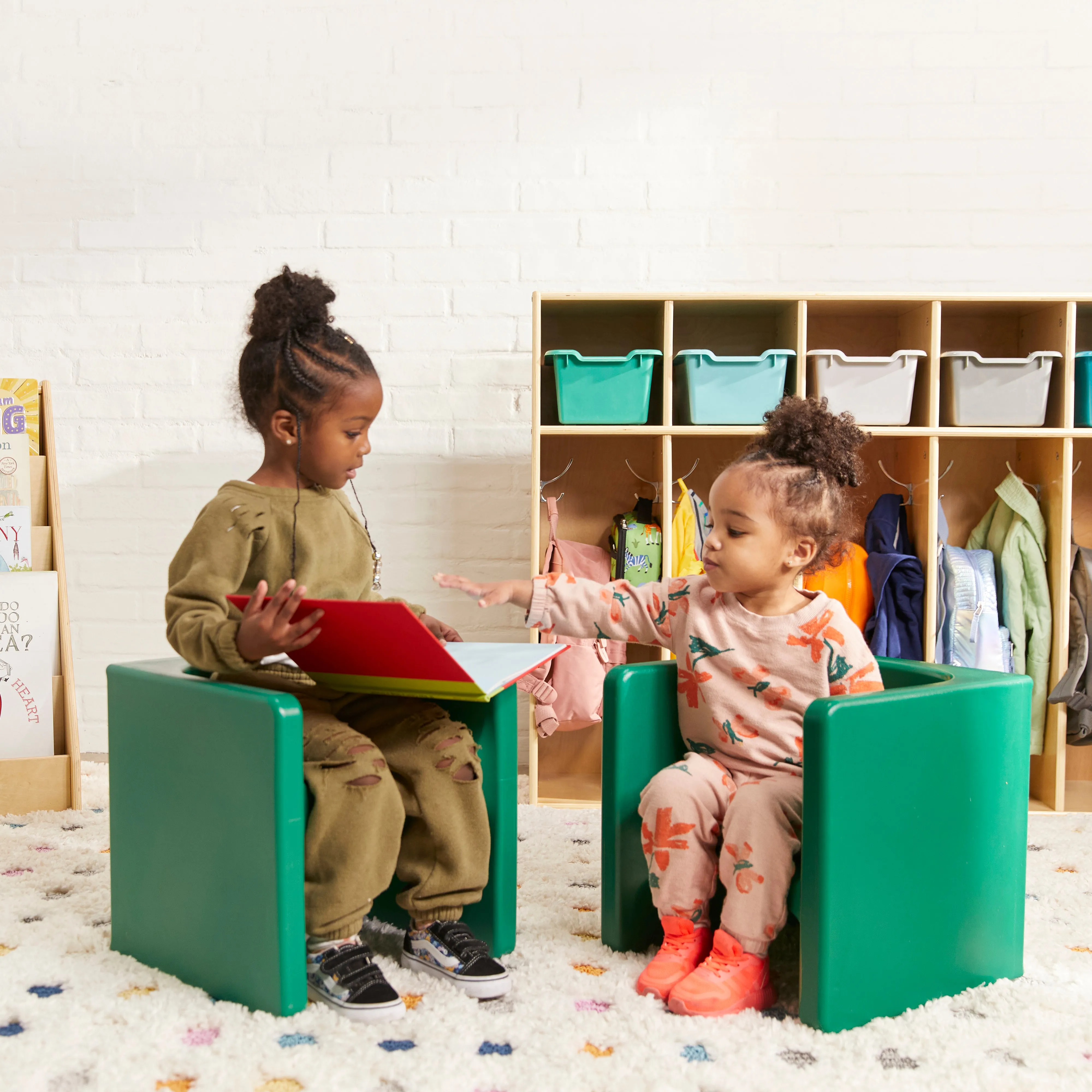 Tri-Me 3-In-1 Cube Chair, Kids Furniture