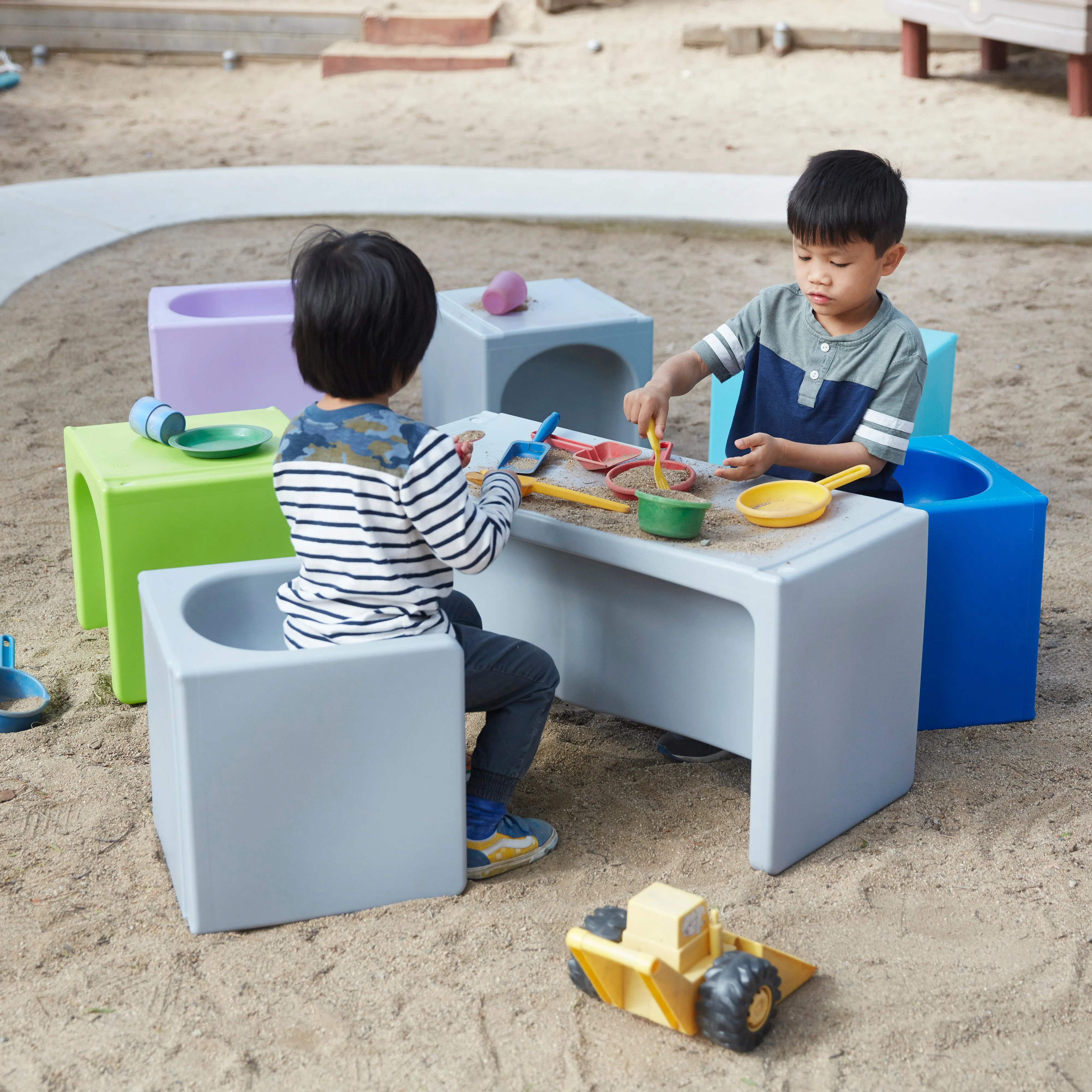 Tri-Me 3-In-1 Cube Chair, Kids Furniture