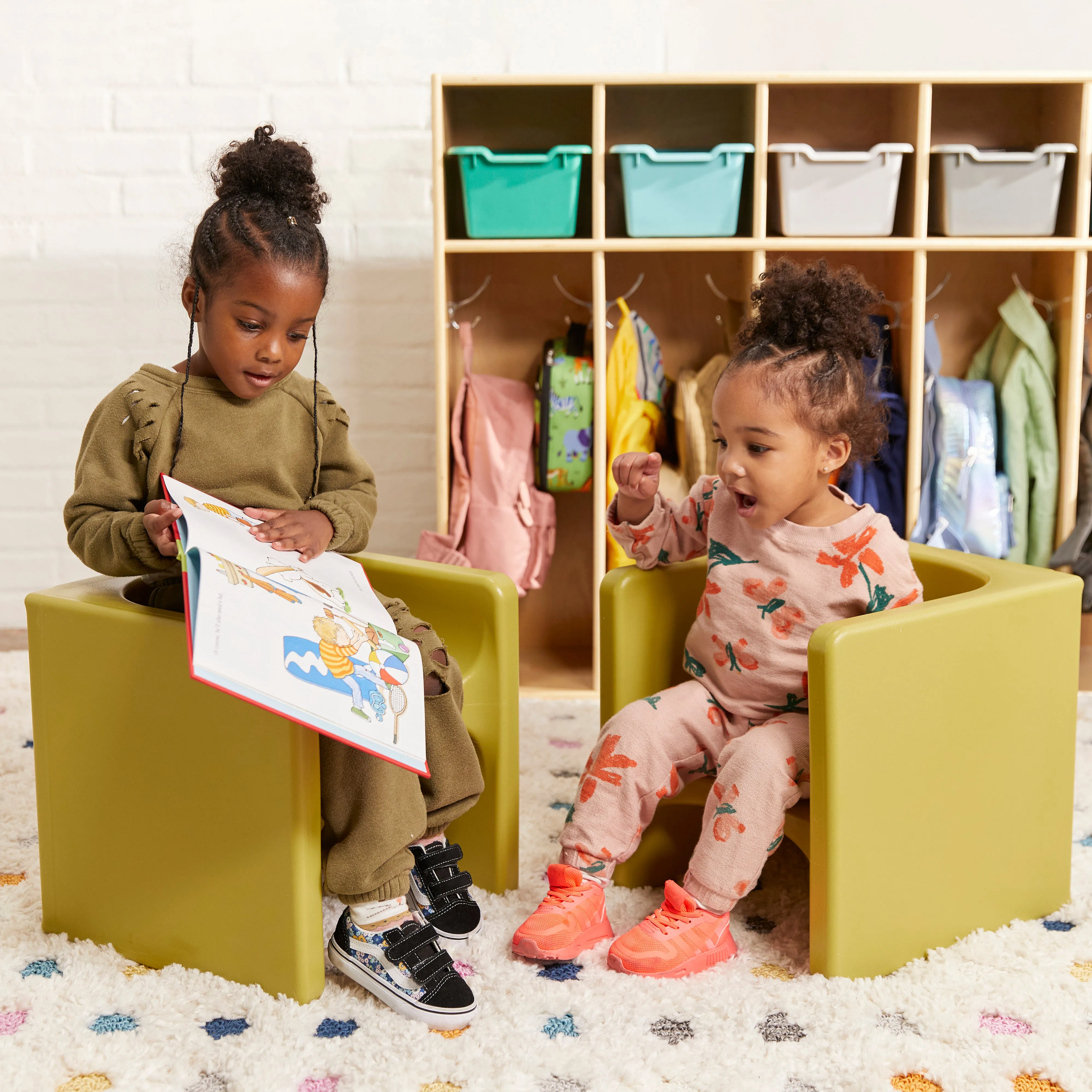 Tri-Me 3-In-1 Cube Chair, Kids Furniture