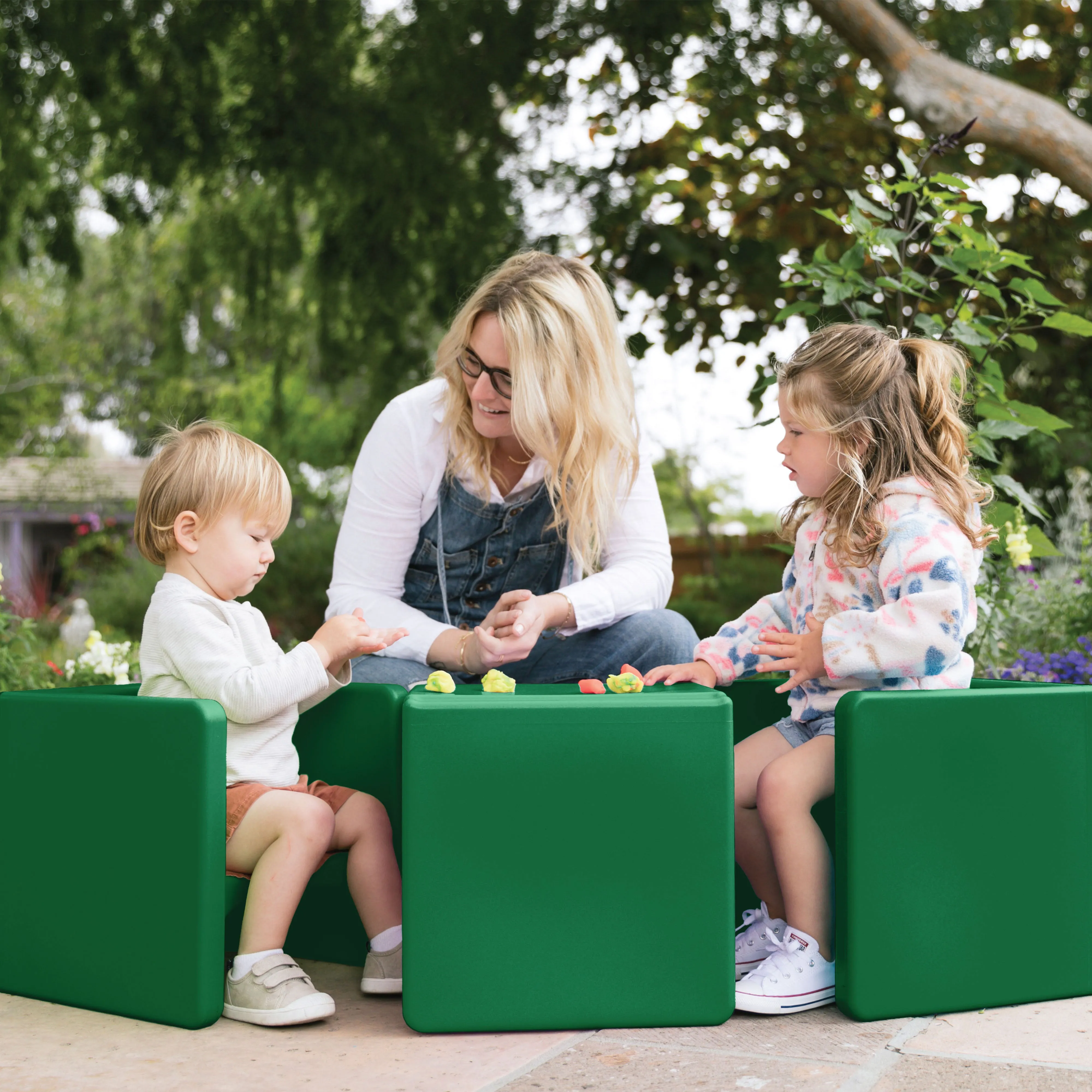 Tri-Me 3-In-1 Cube Chair, Kids Furniture